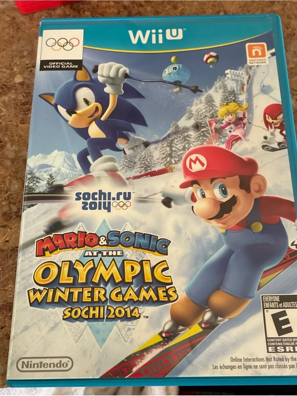 Nintendo Wii U - Mario & Sonic at the Olympic Winter Games (Blue)